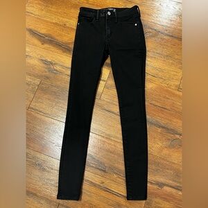 Abercrombie & Fitch Mid Rise Black Super Skinny Women’s 24/00 R Jeans